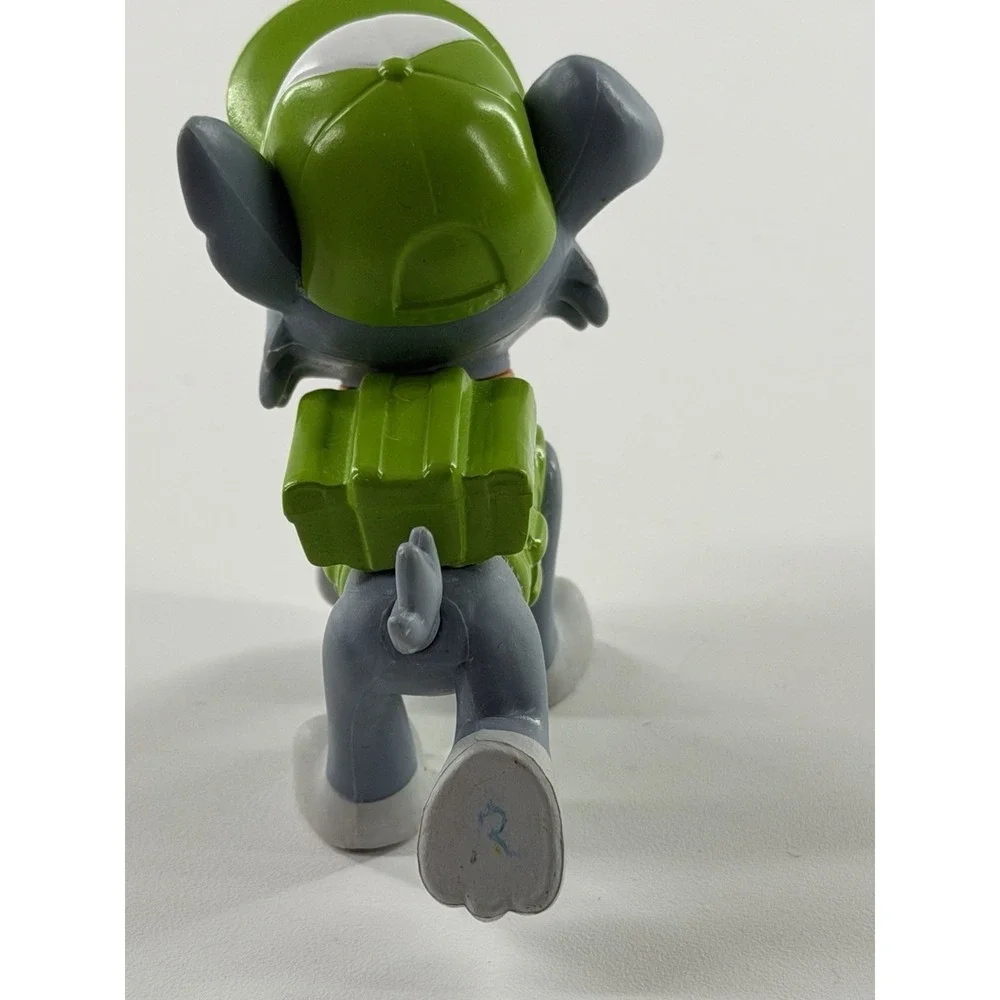 PAW Patrol Rocky Recycles Pup Figure Green Hat‎ Toy Spin Master